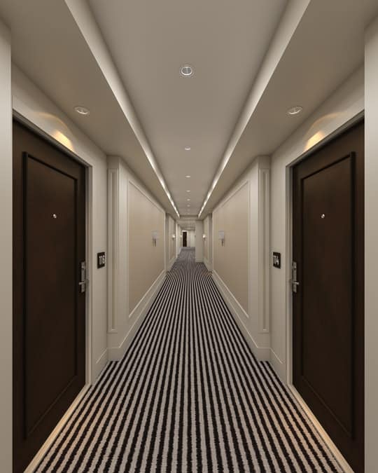 Interior 3d Rendering - Elevators - Archviztech