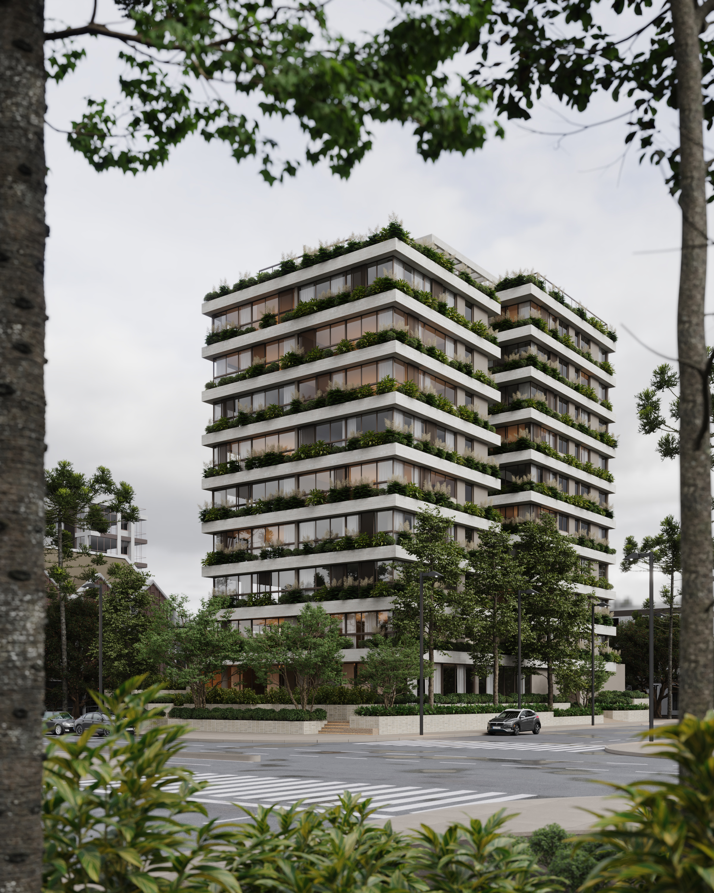 Apartment 3D rendering