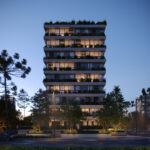 Apartment 3D rendering