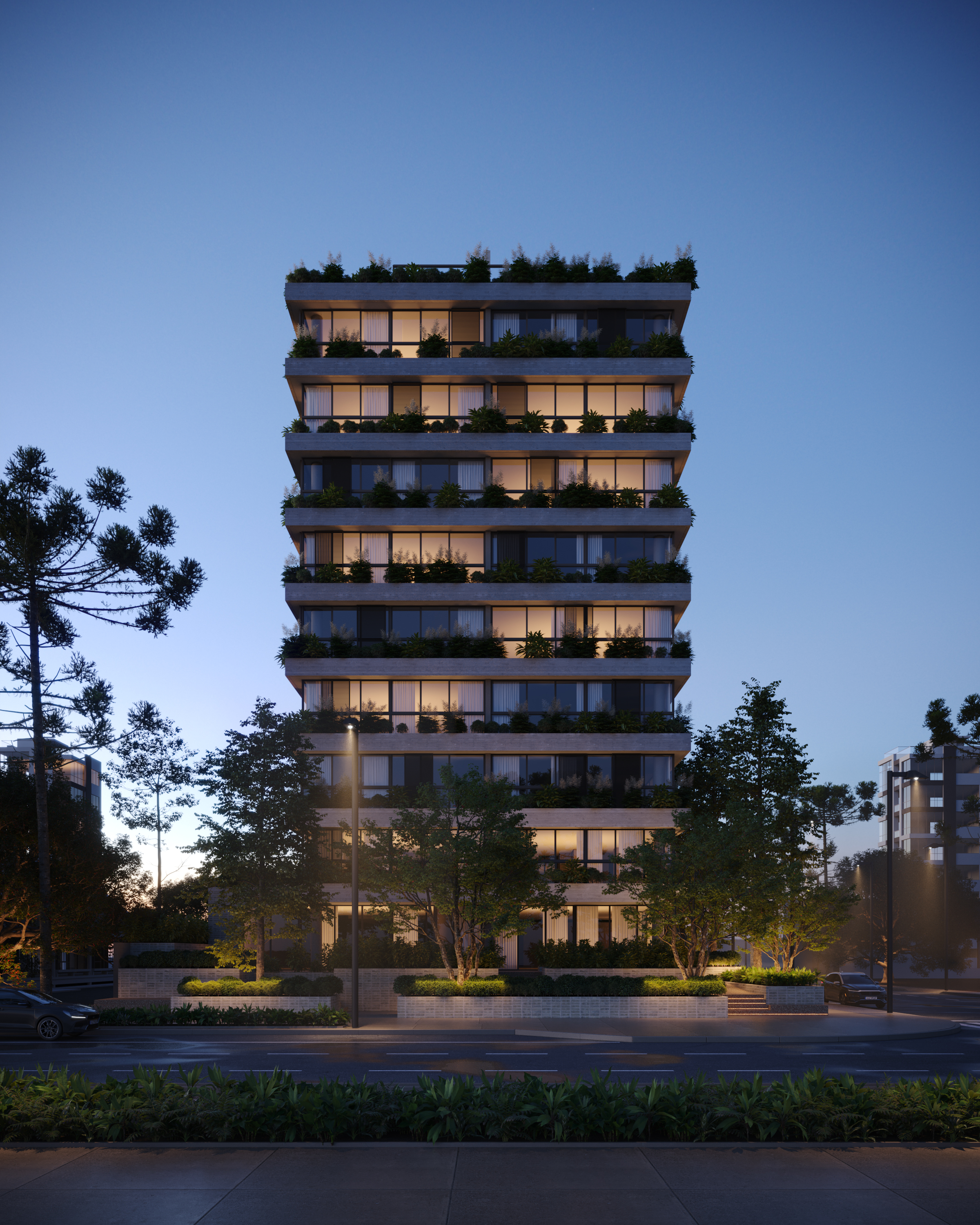 Apartment 3D rendering