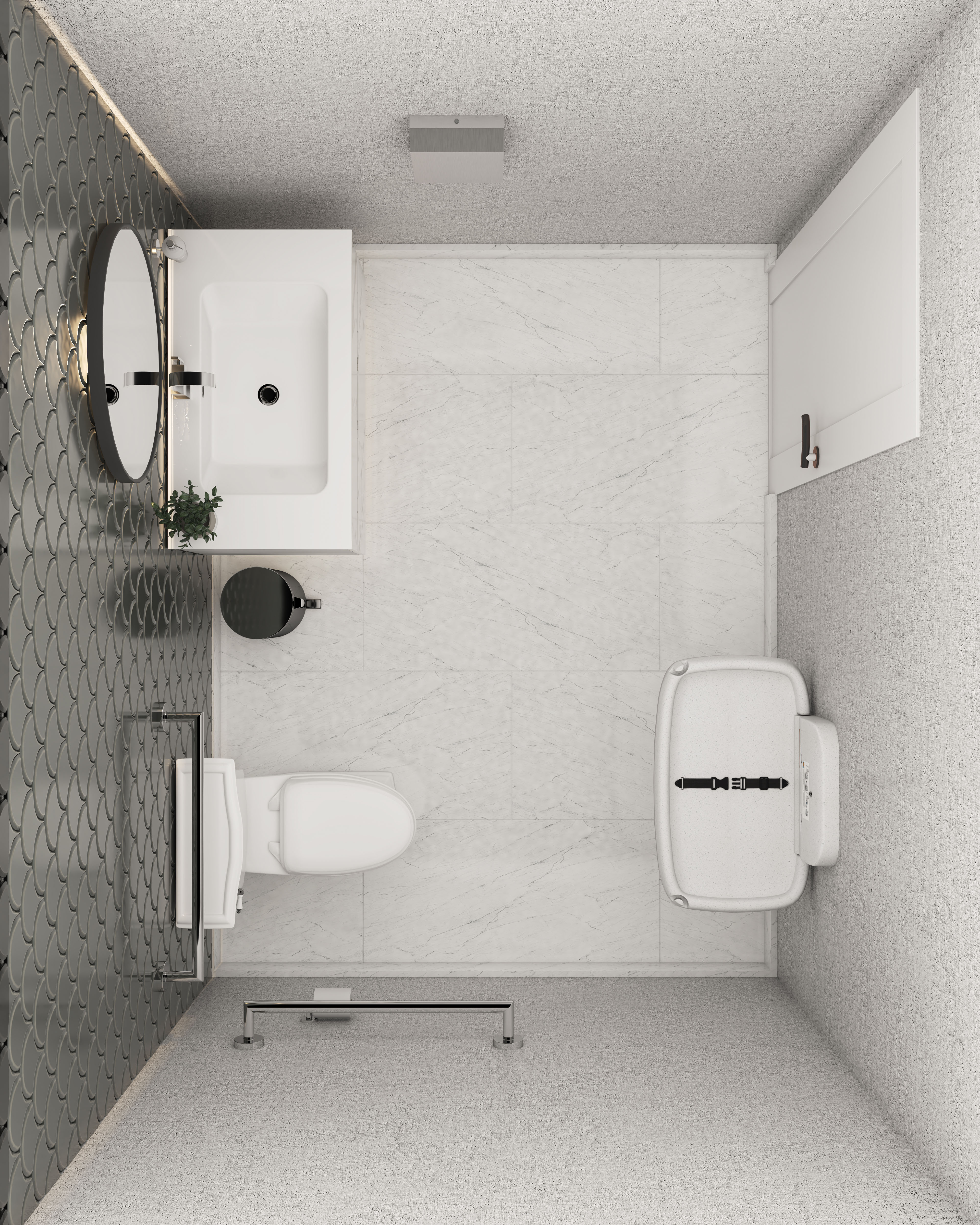 3D floor plan visualization