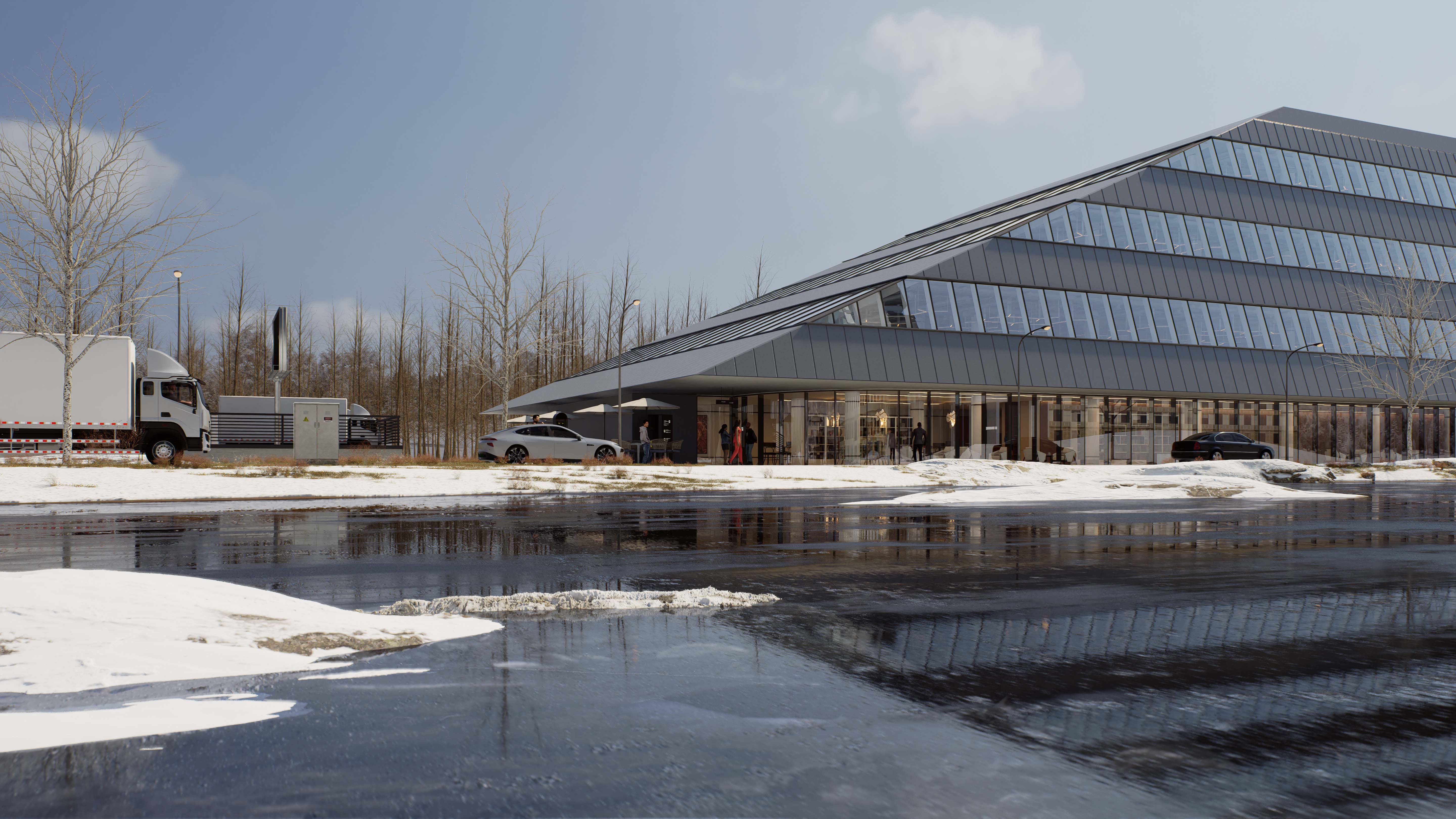 Commercial 3d rendering